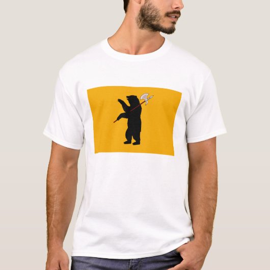 Yaroslavl Oblastの旗 Tシャツ (正面)