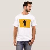 Yaroslavl Oblastの旗 Tシャツ (正面フル)