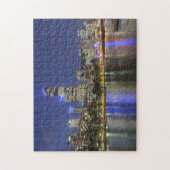 Yarra上のメルボルン都市 ジグソーパズル (縦)