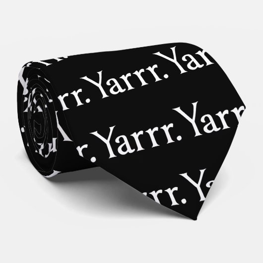 Yarrrの海賊 ネクタイ (ロール)