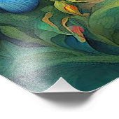 "Yarumi"蘭の精神 – アマゾニアの女性 フォトプリント (角)