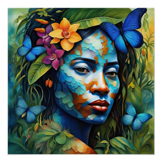 "Yarumi"蘭の精神 – アマゾニアの女性 ポスター (正面)