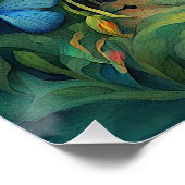 "Yarumi"蘭の精神 – アマゾニアの女性 ポスター (コーナー)