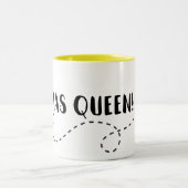 Yasの女王! 蜂のコップ ツートーンマグカップ (中央)