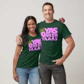 Yas クイーンシャツ クラウン ヒップ LGBTQ Tシャツ (ユニセックス)