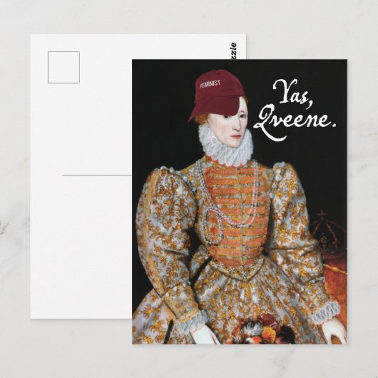 Yas, Qveene! Postcard ポストカード (正面/裏面)