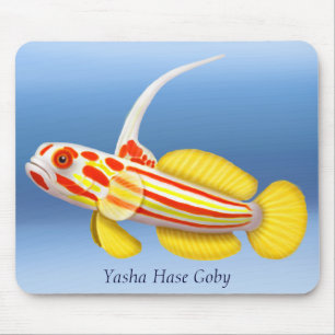 Yasha Haseのエビのハゼのマウスパッド マウスパッド