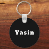 Yasin キーホルダー (裏面)