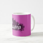 Yasmin – マグカップ上のあなたの名前 – ギフ最高のト | kuandika コーヒーマグカップ (正面右)