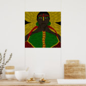 Yasmin Warsameリファレンス4 (Sketchbook Pro) ポスター (キッチン)