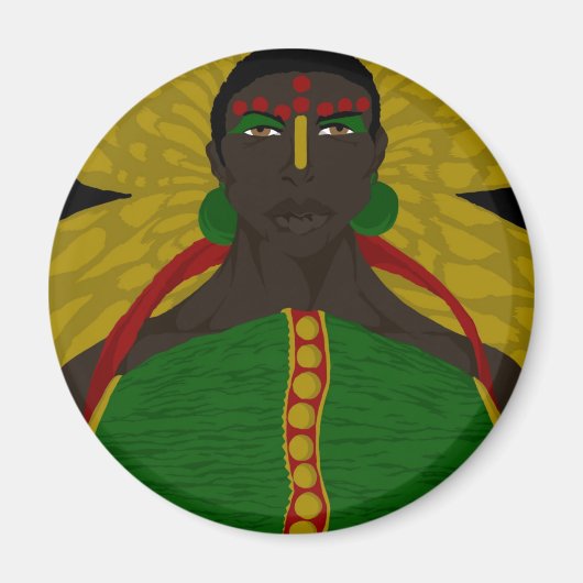 Yasmin Warsameリファレンス4 (Sketchbook Pro) マグネット (正面)