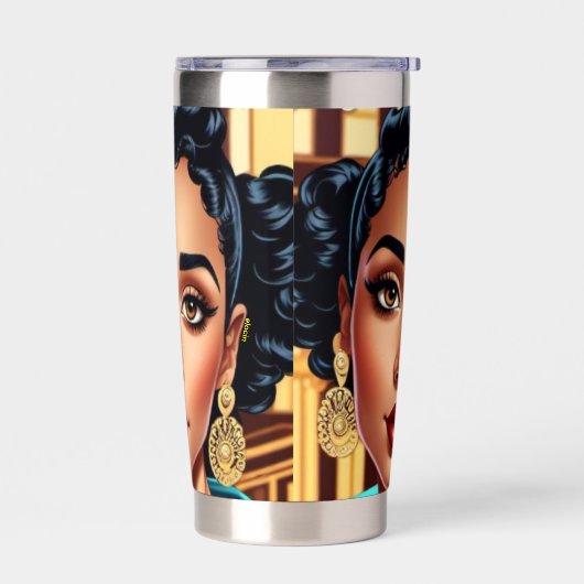 Yasmina  保温保冷タンブラー (左面)