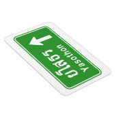 Yasoton Ahead ⚠タイ高速道路交通標識⚠ マグネット (右側)