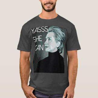 YASSS彼女はできます Tシャツ
