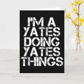 Yates ユーザー名 ファミリーツリー 誕生日 再会 グッズ カード (黄色い花)