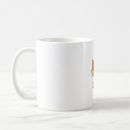 Yawning fox mug コーヒーマグカップ