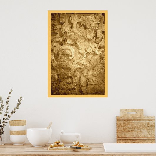 Yaxchilan Lintel # 25 ポスター (キッチン)