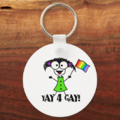 Yay 4のゲイKeychain キーホルダー (正面)