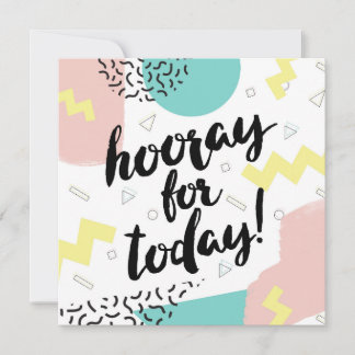 Yay, it's your birthday memphis eighties 90s girls シーズンカード