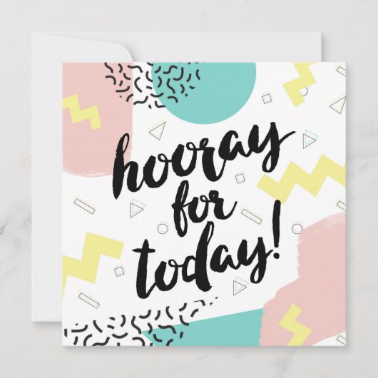 Yay, it's your birthday memphis eighties 90s girls シーズンカード (正面)