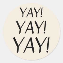 YAY! Minimal sticker Poshmark seller supplies ラウンドシール