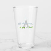 ～:$ yay -S beer （btwロゴ） タンブラーグラス (裏面)