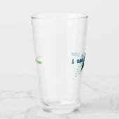 ～:$ yay -S beer （btwロゴ） タンブラーグラス (右)