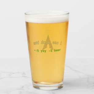 ~:$ yay -S beer (btwロゴ) タンブラーグラス