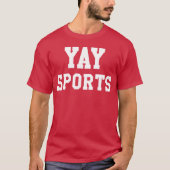 Yay Sportsshirtdohehing Winhe Pointsgo girl funny Tシャツ (正面)