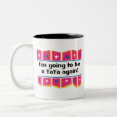 YaYaがあることを再度行くこと! ツートーンマグカップ (左)