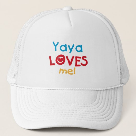 Yayaさん、Tシャツやギフトが大好き キャップ (正面)