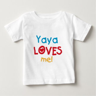 Yayaさん、Tシャツやギフトが大好き ベビーTシャツ
