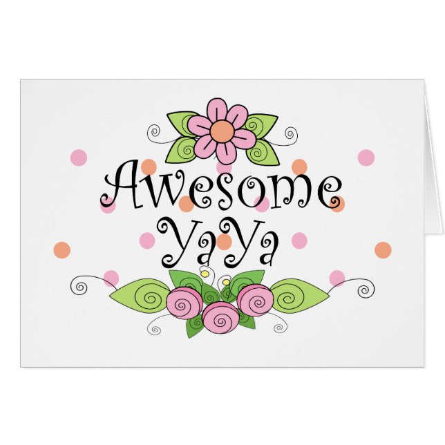 YaYaの素晴らしいTシャツ (正面横)