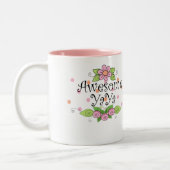 YaYaの素晴らしいTシャツ ツートーンマグカップ (左)