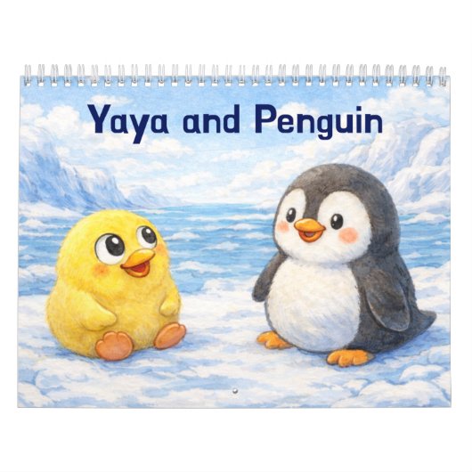 Yaya and Penguin カレンダー (カバー)