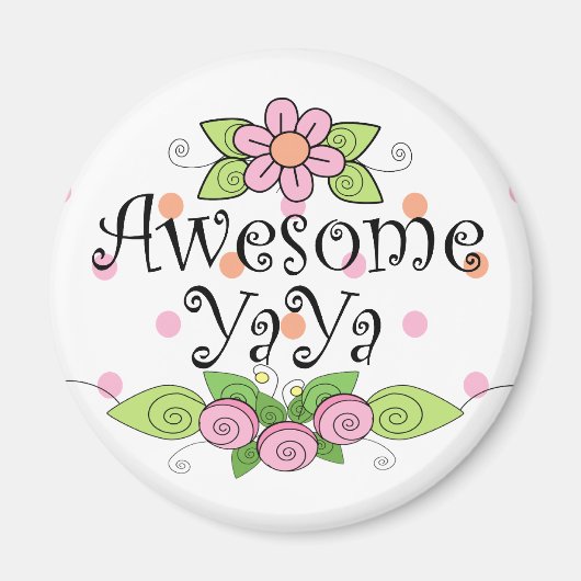 YaYa T素晴らしシャツ マグネット (正面)