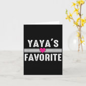 Yaya's Favorite  カード (黄色い花)