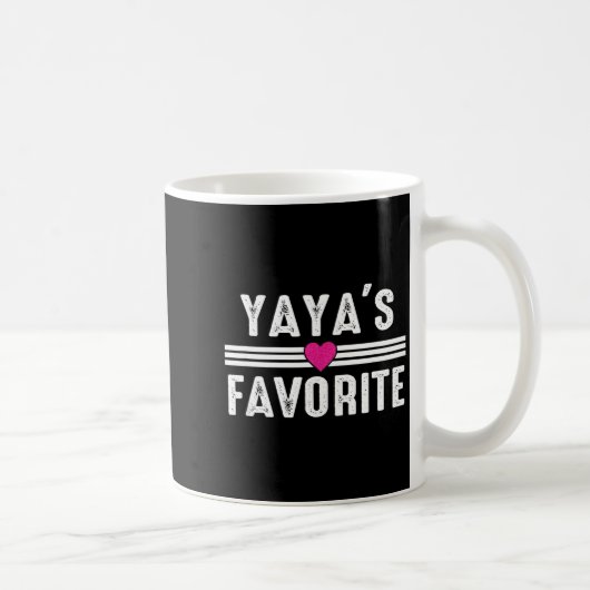 Yaya's Favorite  コーヒーマグカップ (右)