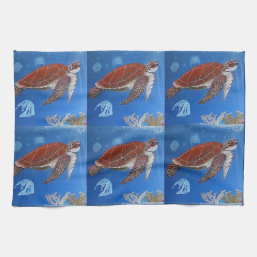 Yayoi Kusama キッチンタオル (横)