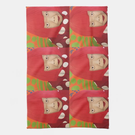 Yayoi Kusama キッチンタオル (縦)