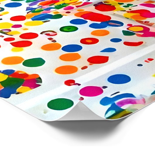 Yayoi Kusama art ポスター (角)