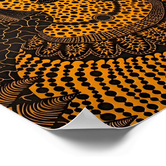 Yayoi Kusama art ポスター (角)