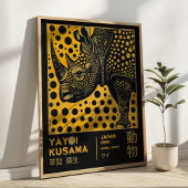 Yayoi Kusama Maximalist Rhino Japanese Exhibition  ポスター