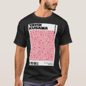 Yayoi Kusama Pink Poster Tシャツ (正面)