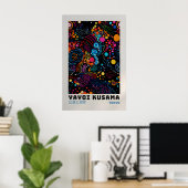Yayoi Kusama Poster - Abstract Yayoi Kusama Print ポスター (ホームオフィス)