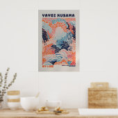 Yayoi Kusama Poster - Abstract Yayoi Kusama Print ポスター (キッチン)