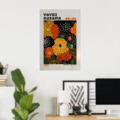 Yayoi Kusama Poster - Abstract Yayoi Kusama Print ポスター (ホームオフィス)