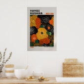 Yayoi Kusama Poster - Abstract Yayoi Kusama Print ポスター (キッチン)