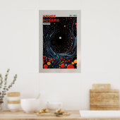 Yayoi Kusama Poster - Abstract Yayoi Kusama Print ポスター (キッチン)