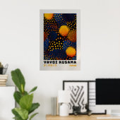 Yayoi Kusama Poster - Abstract Yayoi Kusama Print ポスター (ホームオフィス)